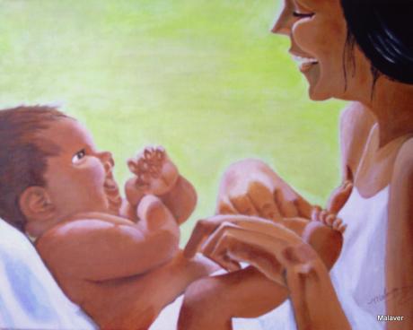 Mutter und Kind 2 - Maria Abt - Array auf Array - Array - Array Mutter und Kind 2 - Maria Abt - Array auf Array - Array - Array