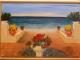 Blick zum Meer - Edith Schroll - Acryl auf Leinwand - Landschaft-Meer - Realismus