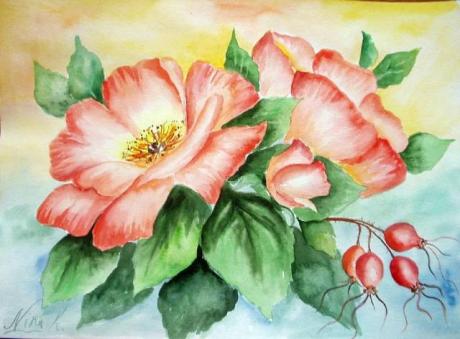 Wilde Rose - Nina Kavunenko - Array auf Array - Array - Wilde Rose - Nina Kavunenko - Array auf Array - Array -