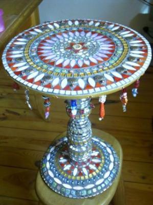 Orientalischer Tisch, Mosaik - camille - auf - Array - Orientalischer Tisch, Mosaik - camille - auf - Array -