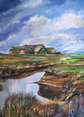 Hallig Hooge - Wolfgang Archibald Nagl - Array auf Array - Array - Hallig Hooge - Wolfgang Archibald Nagl - Array auf Array - Array -