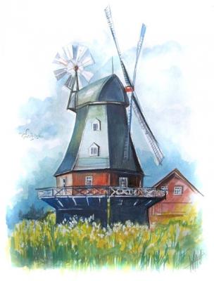 Windmühle - Wolfgang Archibald Nagl - Array auf Array - Array - Windmühle - Wolfgang Archibald Nagl - Array auf Array - Array -