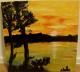 Sonnenuntergang am See - Marco - Acryl auf Leinwand - Mystik-See-Sonstiges - Sonnenuntergang am See - Marco - Acryl auf Leinwand - Mystik-See-Sonstiges -
