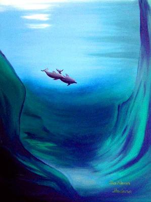 Delfinphantasie (2001) -Tina Riemer- - Tina Riemer - auf Array - Array - Delfinphantasie (2001) -Tina Riemer- - Tina Riemer - auf Array - Array -