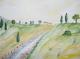 Weg durch die Toscana (2004) Birgit Patzke -  Birgit Patzke - Aquarell auf Papier - Sonstiges - 