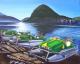 Lago di Lugano (2004) - Dida -  Dida - Acryl auf Leinwand - Sonstiges - 