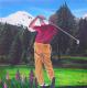 Engadin Golf (2005) -  Dida - Acryl auf Leinwand - Sonstiges - 