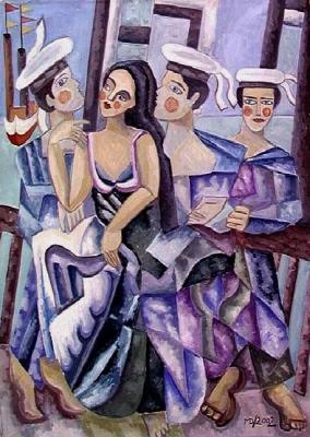 Cubist 6 - Marcela Doina Marcela Doina Munteanu -  auf  - Array - 