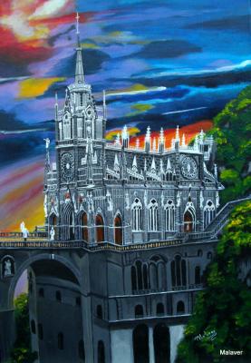 Heiligtum las Lajas (Kolumbien) - Maria Abt - auf - Array - Heiligtum las Lajas (Kolumbien) - Maria Abt - auf - Array -