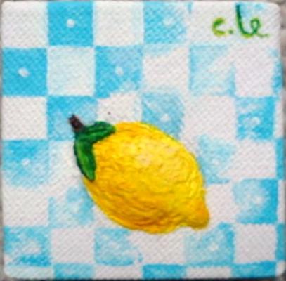 -ein kleines kunstwerk- zitrone - c. lemke - Array auf Array - Array - Array -ein kleines kunstwerk- zitrone - c. lemke - Array auf Array - Array - Array