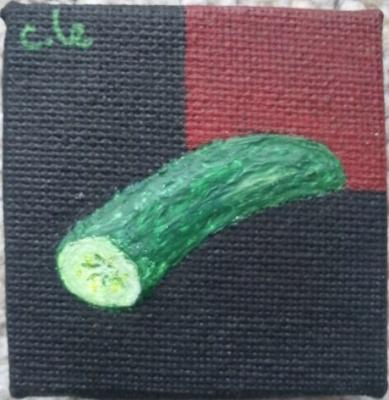 -ein kleines kunstwerk- gurke - c. lemke - Array auf Array - Array - Array -ein kleines kunstwerk- gurke - c. lemke - Array auf Array - Array - Array