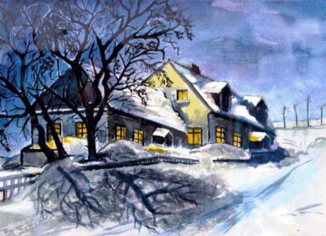 Winterlandschaft - Ondrej Malis - auf Array - Array - Winterlandschaft - Ondrej Malis - auf Array - Array -