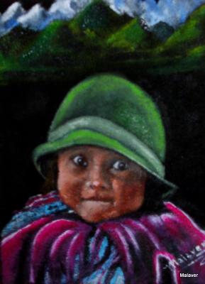 Südamerikanisches Mädchen - Maria Abt - auf - Array - Südamerikanisches Mädchen - Maria Abt - auf - Array -