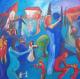 ---Matrimonio - Andreas Schieweck - Acryl auf Leinwand - Kultur-Menschen-Mystik-Stimmungen - Expressionismus