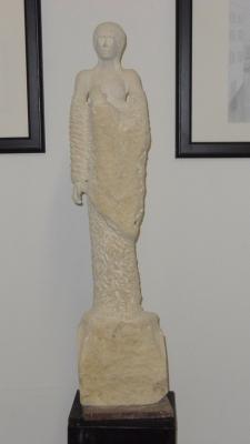 Frau mit Tuch II - Christoph Otto Hetzel - Array auf - Array - Frau mit Tuch II - Christoph Otto Hetzel - Array auf - Array -