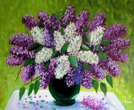 ---Lilac Bouquet - Gala Bogiel - Array auf Array - Array - Array