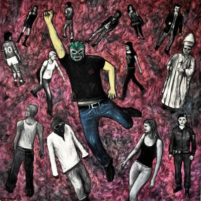 Selbstbildniss mit Maske - andreas wyss - Array auf Array - Array - Selbstbildniss mit Maske - andreas wyss - Array auf Array - Array -