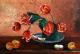 Tulpen in vaas - Geert Winkel - Acryl auf Holz - Stillleben - Realismus Tulpen in vaas - Geert Winkel - Acryl auf Holz - Stillleben - Realismus