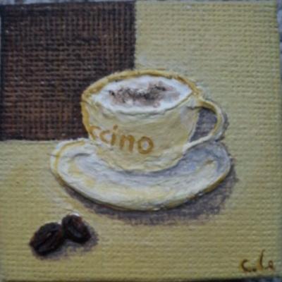 -ein kleines kunstwerk- cappuccino- - c. lemke - Array auf Array - Array - Array -ein kleines kunstwerk- cappuccino- - c. lemke - Array auf Array - Array - Array