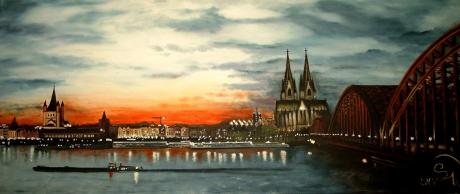 Kölnpanorama - Simone Wilhelms - Array auf Array - Array - Array Kölnpanorama - Simone Wilhelms - Array auf Array - Array - Array