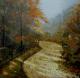 Herbst - Karin Foellmer - Acryl auf Leinwand - Wald - Naturalismus