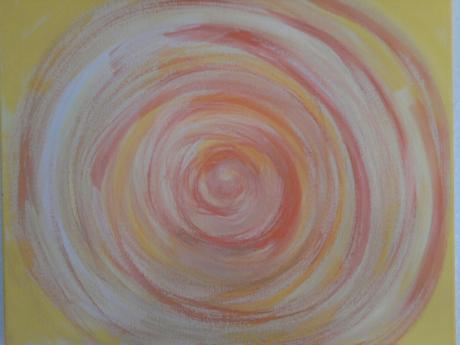 ---Kraftbild gelb-Orange - Uschi Brudny - auf - Array - ---Kraftbild gelb-Orange - Uschi Brudny - auf - Array -