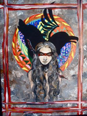 Indianermädchen  - Elvira T. - Array auf Array - Array - 