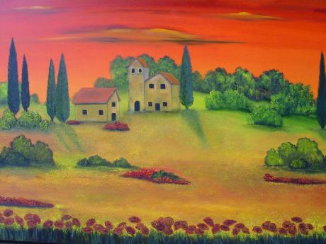 Toskana 1 - Edith Merkelbach-Gilgen - auf - Array - Toskana 1 - Edith Merkelbach-Gilgen - auf - Array -