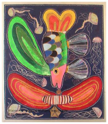 Fisch auf Muschel - Wolfgang Bretschneider - Array auf Array - Array - Array Fisch auf Muschel - Wolfgang Bretschneider - Array auf Array - Array - Array