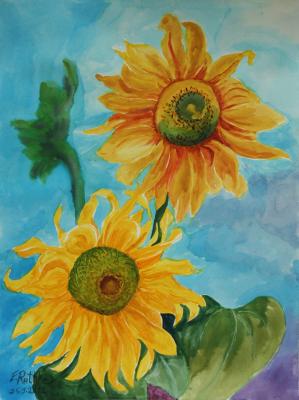 Sonnenblumen - Egon Rathke - Array auf - Array - Sonnenblumen - Egon Rathke - Array auf - Array -