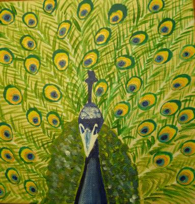 Der Pfau - Aleksandra Schoenfeld - Array auf Array - Array - Der Pfau - Aleksandra Schoenfeld - Array auf Array - Array -