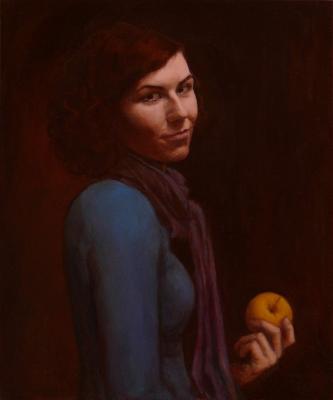 Frau mit Apfel - Petr Vyoral - Array auf Array - Array - Array Frau mit Apfel - Petr Vyoral - Array auf Array - Array - Array