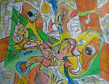 Zusammenballung - Herbert Anton Fuler - Array auf Array - - Array Zusammenballung - Herbert Anton Fuler - Array auf Array - - Array