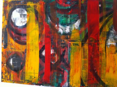 Farbstreifen - Michael Flohr - auf - Array - Array Farbstreifen - Michael Flohr - auf - Array - Array