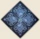 Ornament in Silber