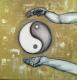 Ying Yang - MäÃigkeit - Alev Ãzer - Acryl auf Leinwand - Esoterik - Ying Yang - MäÃigkeit - Alev Ãzer - Acryl auf Leinwand - Esoterik -