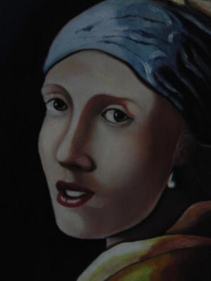 Mädschen mit Perlenohring/frei nach J.Vermeer - Peter David - Array auf Array - Array - Mädschen mit Perlenohring/frei nach J.Vermeer - Peter David - Array auf Array - Array -