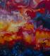 Neues Kunstwerk - Iris Nowak - Ãl auf Leinwand - Abstrakt-Feuer-Einsamkeit-Hitze-Sehnsucht-Wut - Abstrakt Neues Kunstwerk - Iris Nowak - Ãl auf Leinwand - Abstrakt-Feuer-Einsamkeit-Hitze-Sehnsucht-Wut - Abstrakt