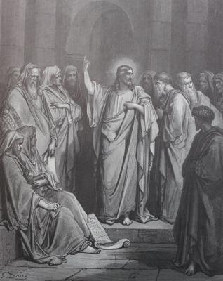 Jesus in der Synagoge - Wolfgang Deike STICHE.biz - Array auf - Array - Jesus in der Synagoge - Wolfgang Deike STICHE.biz - Array auf - Array -