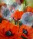 Mohn und Pusteblumen - Annette Schmucker - Ãl auf Leinwand - Mohn - GegenstÃ¤ndlich