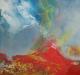 Vulkan - Uwe Schmitz - Acryl-Ãl auf Leinwand - Berge-Himmel-Feuer - Abstrakt-Figuration-Gegenständlich Vulkan - Uwe Schmitz - Acryl-Ãl auf Leinwand - Berge-Himmel-Feuer - Abstrakt-Figuration-Gegenständlich