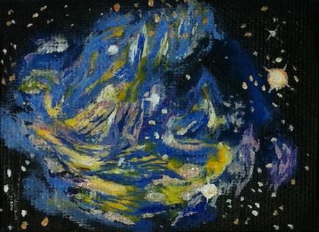 Kosmischer Tanz - Supernova blau - Claudia Lüthi - Array auf Array - Array - Array Kosmischer Tanz - Supernova blau - Claudia Lüthi - Array auf Array - Array - Array