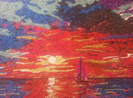 Segelschiff im Sonnenuntergang - Alexander Schmidt - auf - Array - Segelschiff im Sonnenuntergang - Alexander Schmidt - auf - Array -