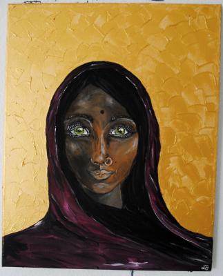 Indische Frau - Desiree Bernhard - auf - Array - Indische Frau - Desiree Bernhard - auf - Array -