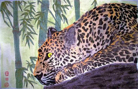 Jaguar--- - Karin Bebber - Array auf Array - Array - 