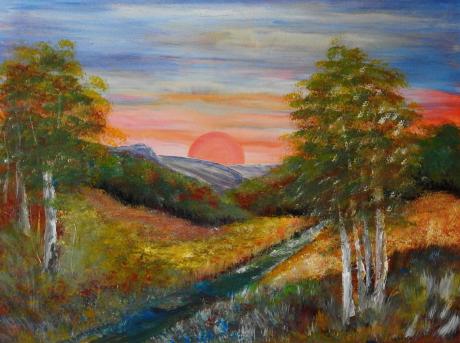 Sunset - Angelika Piribauer - Array auf Array - Array - Array Sunset - Angelika Piribauer - Array auf Array - Array - Array