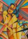 Mich drÃ¼ckt der Schuh  - Charly  Walser - Acryl auf Leinwand -  - PopArt