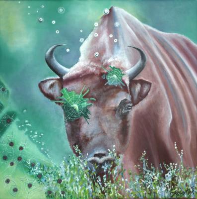 Tierkreis der chinesischen Astrologie, der Büffel - Catherine Désenfant - Array auf Array - Array - Array Tierkreis der chinesischen Astrologie, der Büffel - Catherine Désenfant - Array auf Array - Array - Array