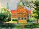 Neues Rathaus Hannover - Evelyn Brosche - Aquarell auf  - Stadtansichten - 