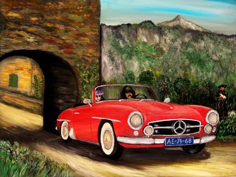 Ausflug in die Toscana mit dem Mercedes 190 SL. - Wolfgang Hörsgen - Array auf Array - Array - Array Ausflug in die Toscana mit dem Mercedes 190 SL. - Wolfgang Hörsgen - Array auf Array - Array - Array